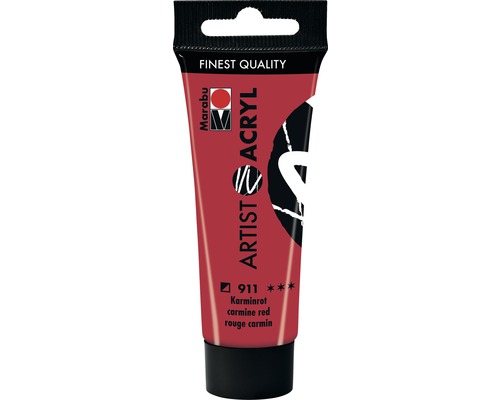 Marabu Artist Acrylverf 911 Karmijnrood 22 ml
