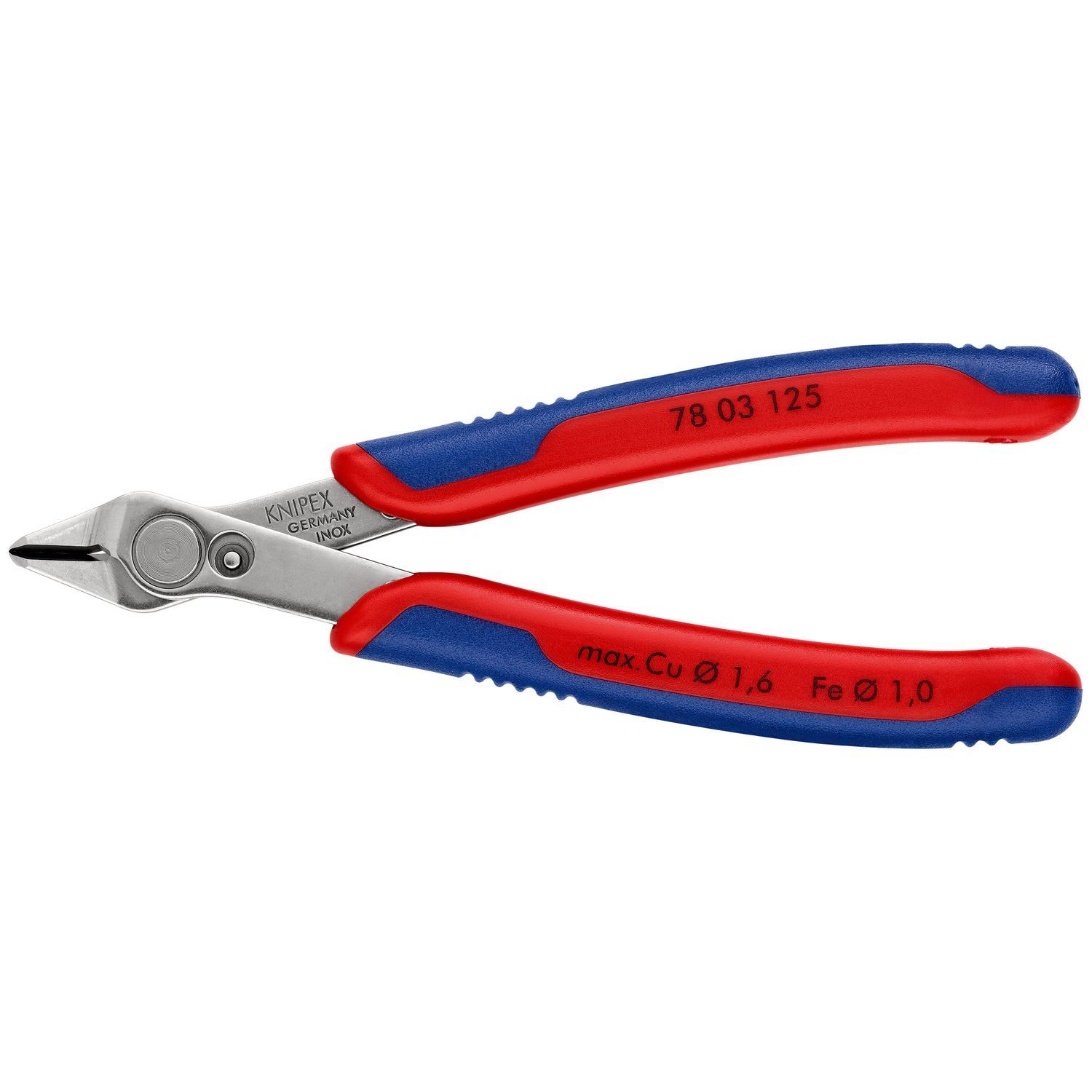 Knipex 78 03 125 Electronic Super Knips® Zijsnijtang 125mm | INOX