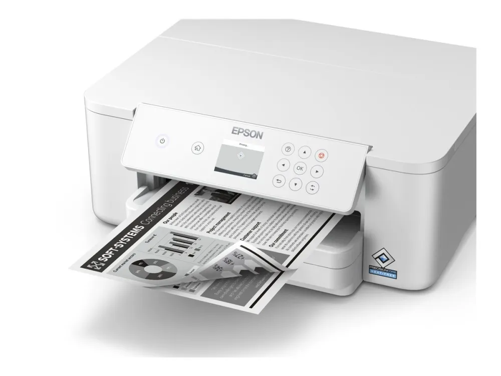 Epson WorkForce Pro WF-M4119DW - Printer - S/H - Duplex - blækprinter - A4/Legal - 4800 x 2400 dpi - op til 21 spm - kapacitet: 250 ark - USB 2.0, LAN, USB vært, Wi-Fi(ac)