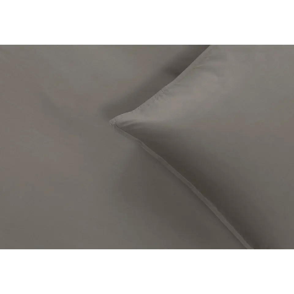 Dekbedovertrek Jorrit effen - antraciet - 140x200/220 cm
