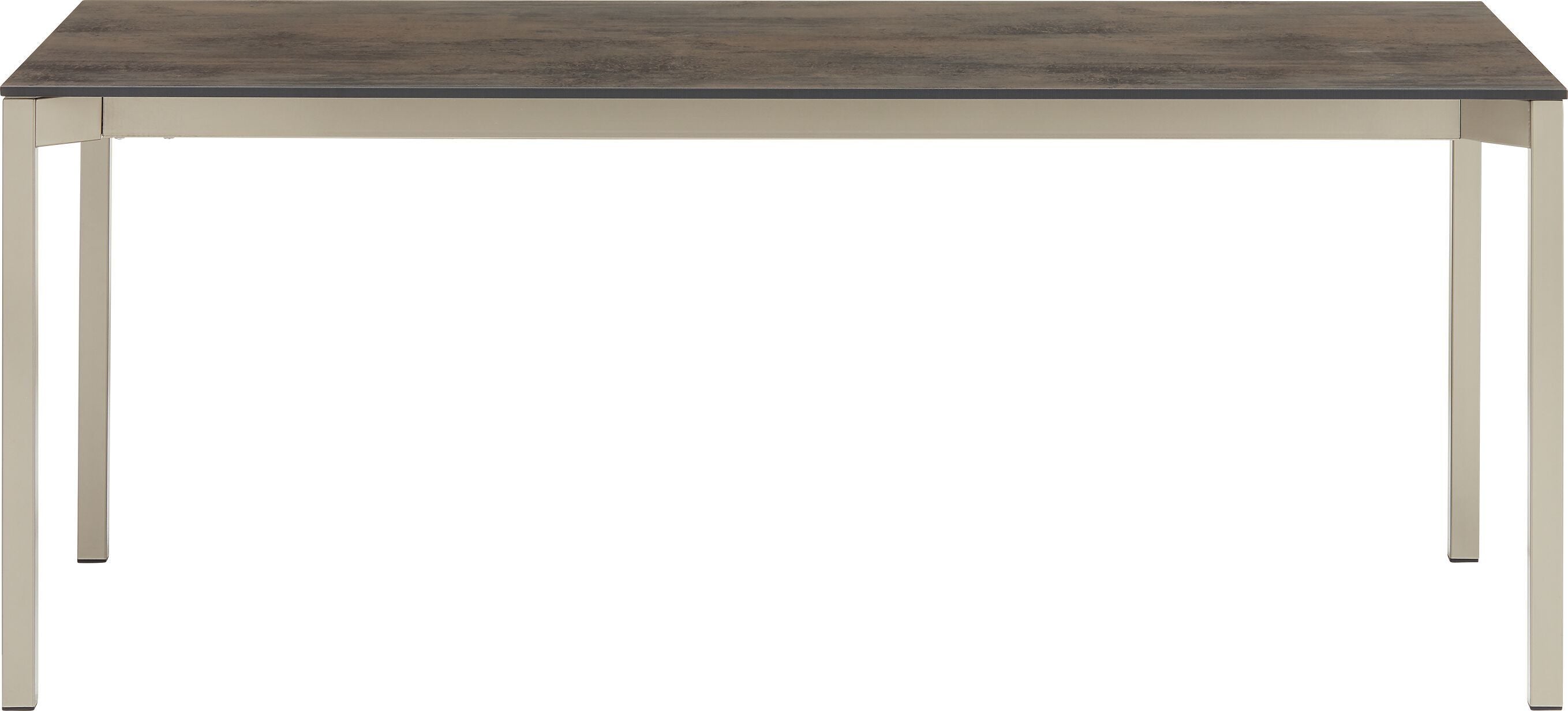 MALO Gartentisch - OXIDO TERRA / B: 220.0 cm x T: 90.0 cm x H: 75.0 cm