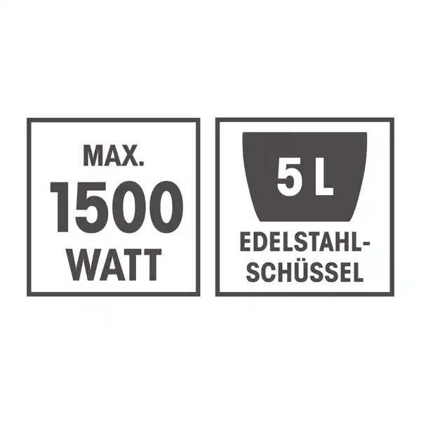 Küchenmaschine 1500W mint