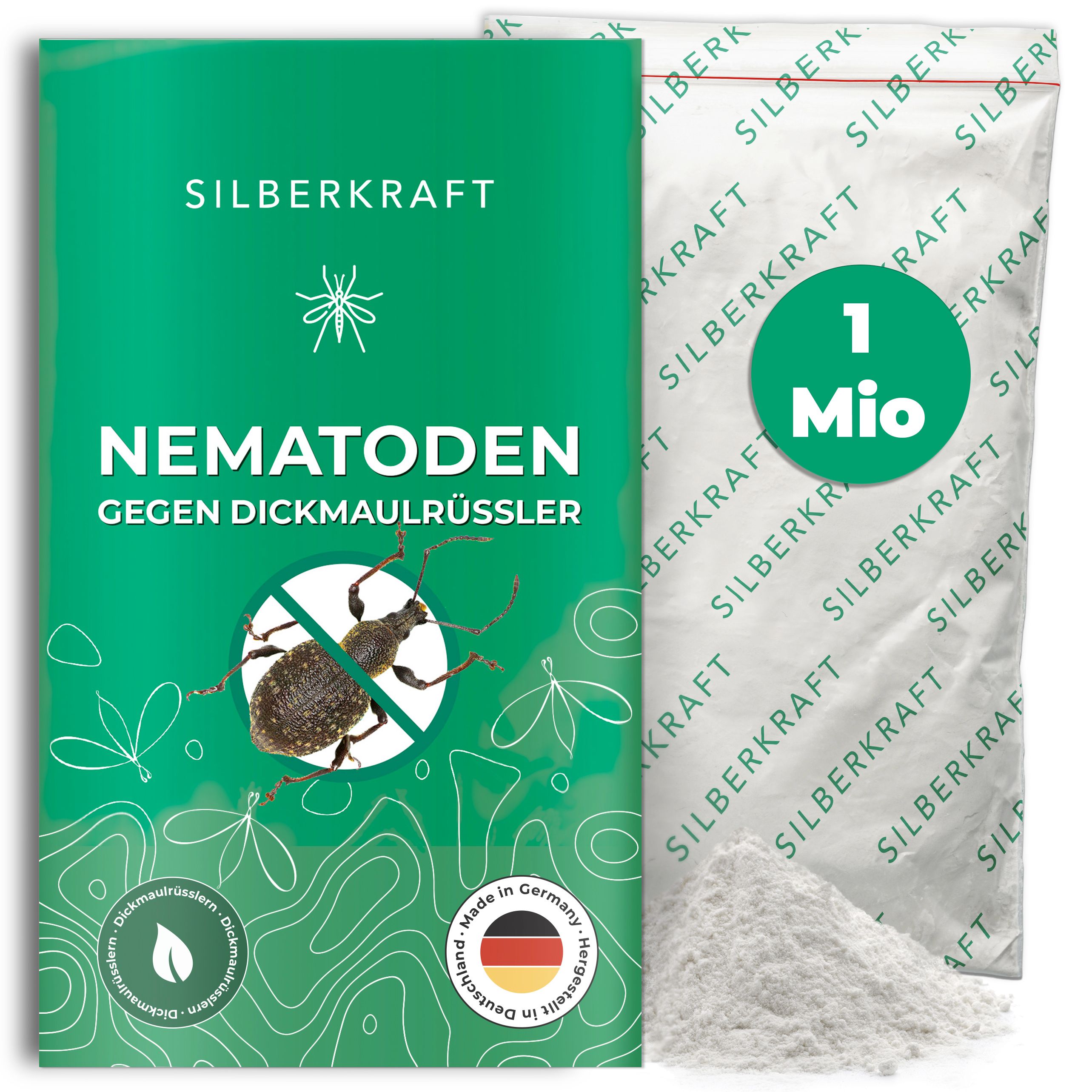 SILBERKRAFT HB Nematoden gegen Dickmaulrüsslern 1 Mio