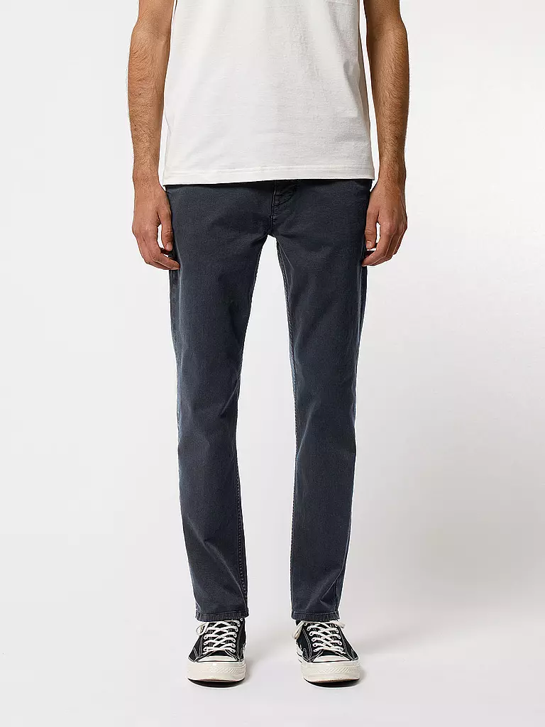 NUDIE JEANS Chino Easy Alvin blau