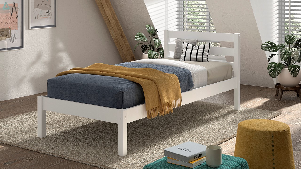 Bed Pino wit