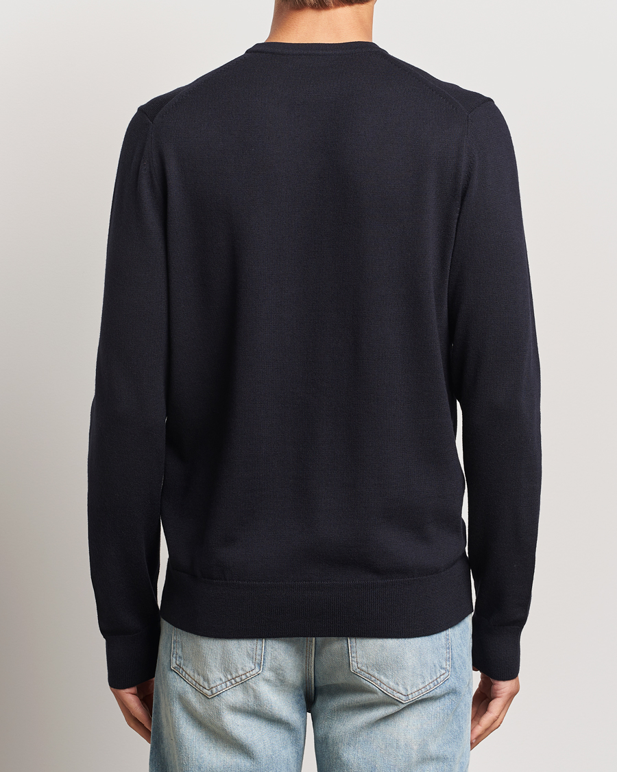 Fred Perry Classic Crew Neck Jumper Navy