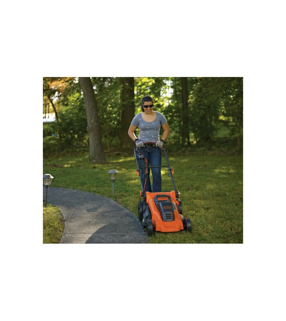 Tondeuse électrique 4 en 1 black & decker lm200qs - 2000 w - 48 cm - mulching