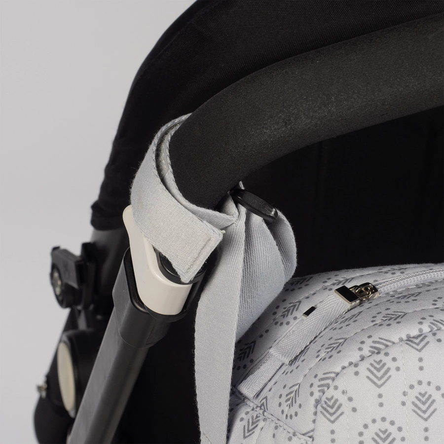 Walking Mum Wickeltasche Indian Ash grau