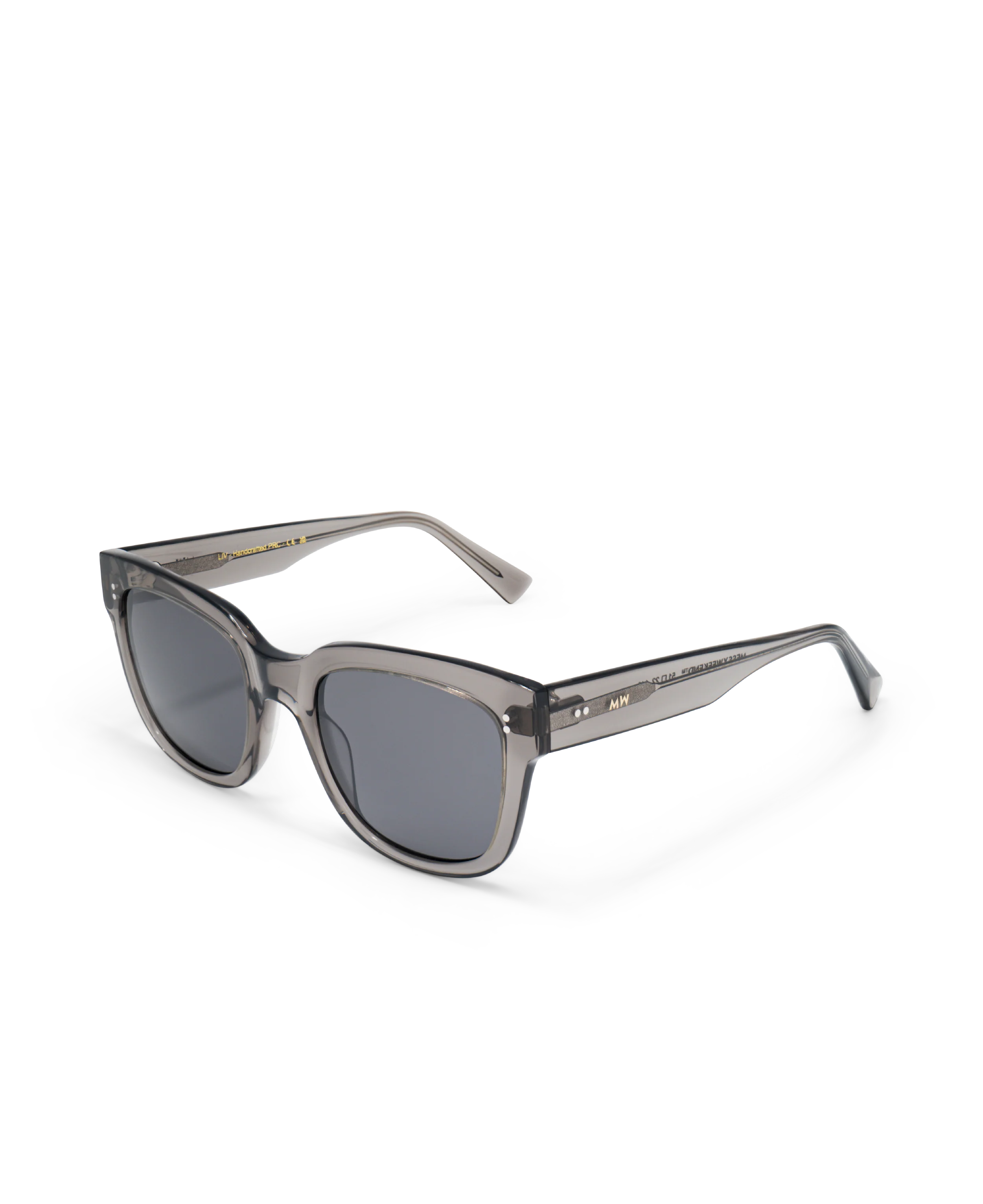 MessyWeekend  Liv solbrille - Transparent Grey