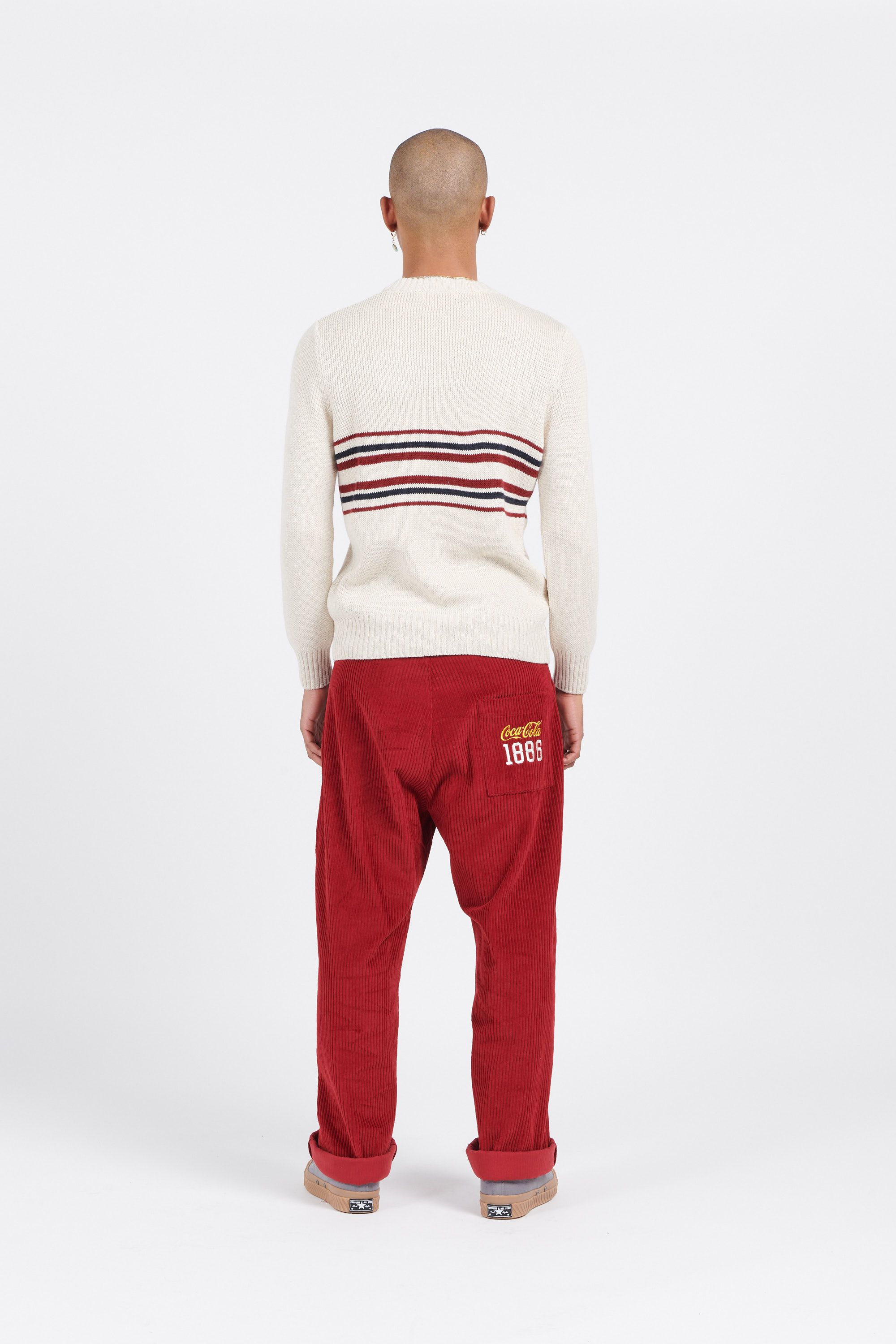 FARAH Pull PULL F4GFD004 MALDINI CHEST 253 Beige