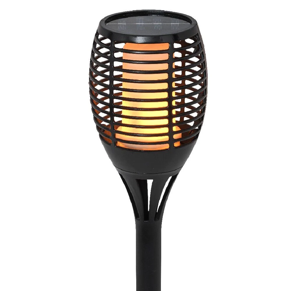 Torche solaire imitation flamme à poser ou planter