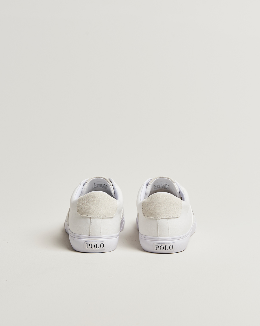 Polo Ralph Lauren Sayer Canvas Sneakers White/Black