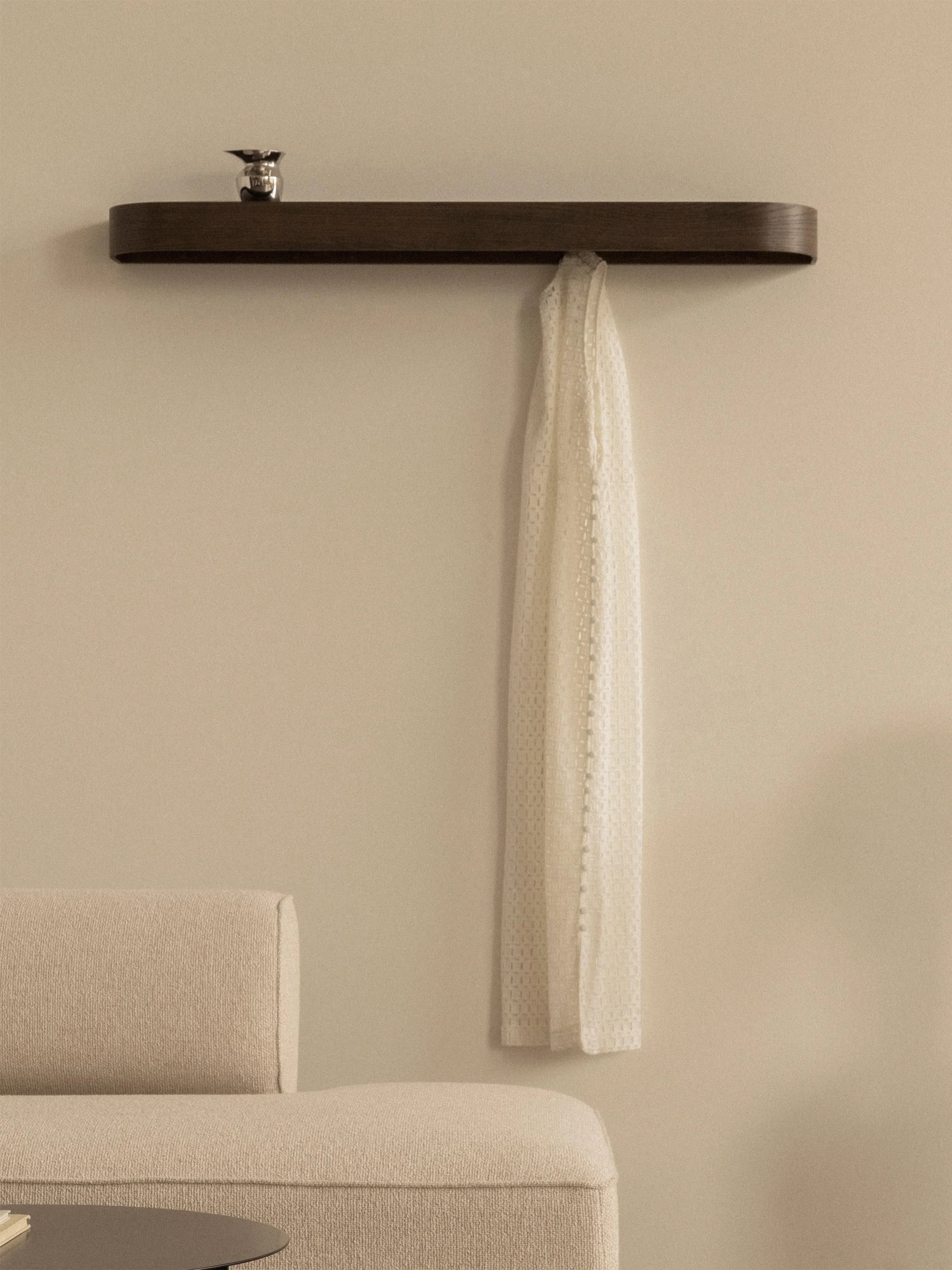 Houten wandrek Epoch, B 118 cm