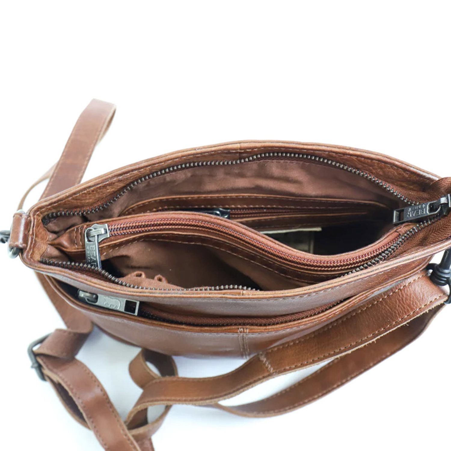 Bear Design Ashley Crossbody cognac