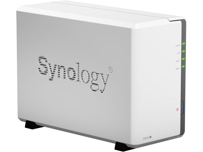 Synology NAS DS223j 2-bay NAS mit 2 Laufwerkschächten