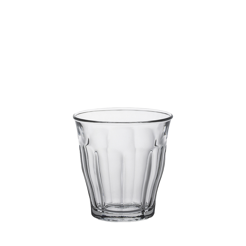 Tasse à café en verre transparent Le Picardie® (Lot de 6)