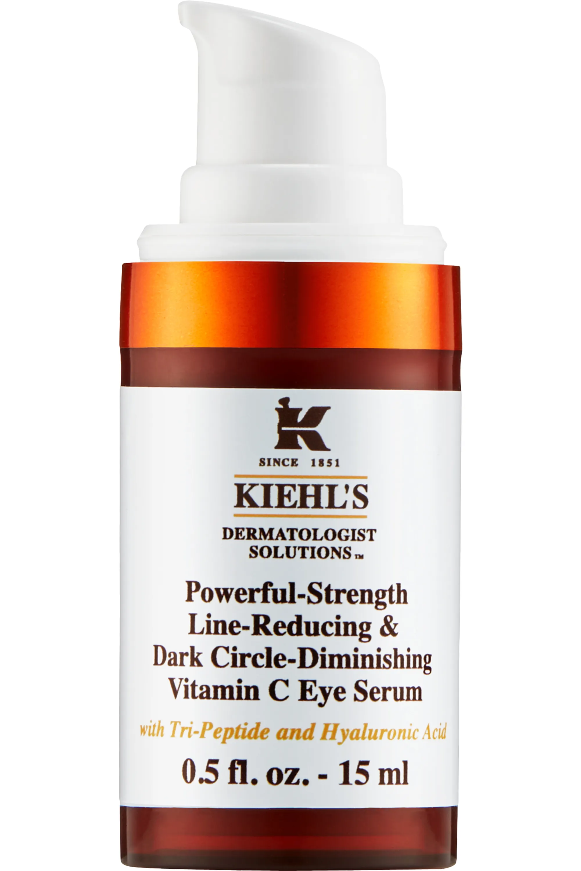 Kiehl's Sérum contour des yeux réducteur de rides et anti-cernes à la vitamine C-15 ml