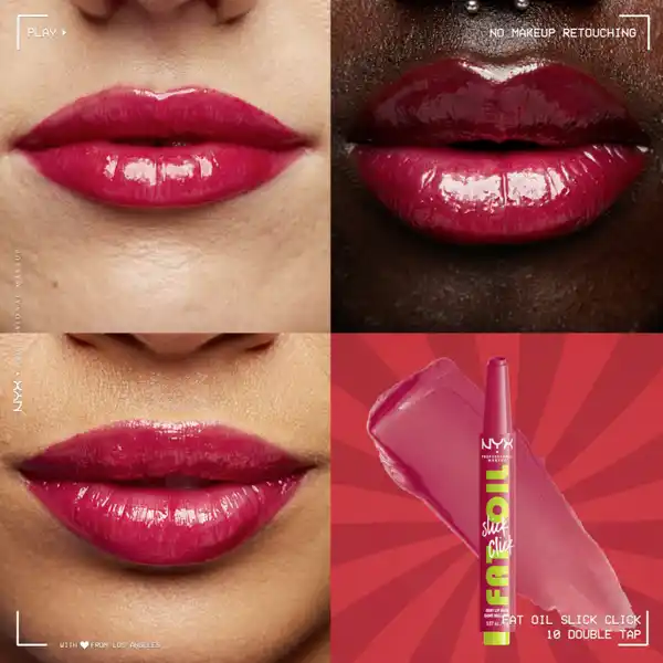 Lippenstift-Set Fat Oil Slick Click Trio