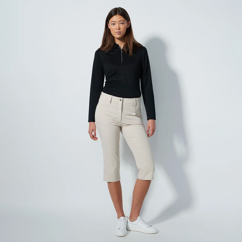 Lyric Capri Bukse 74cm Dame Beige