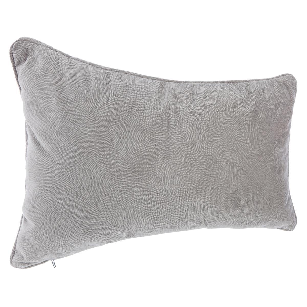 COUSSIN LILOU 30X50CM GRIS CLAIR