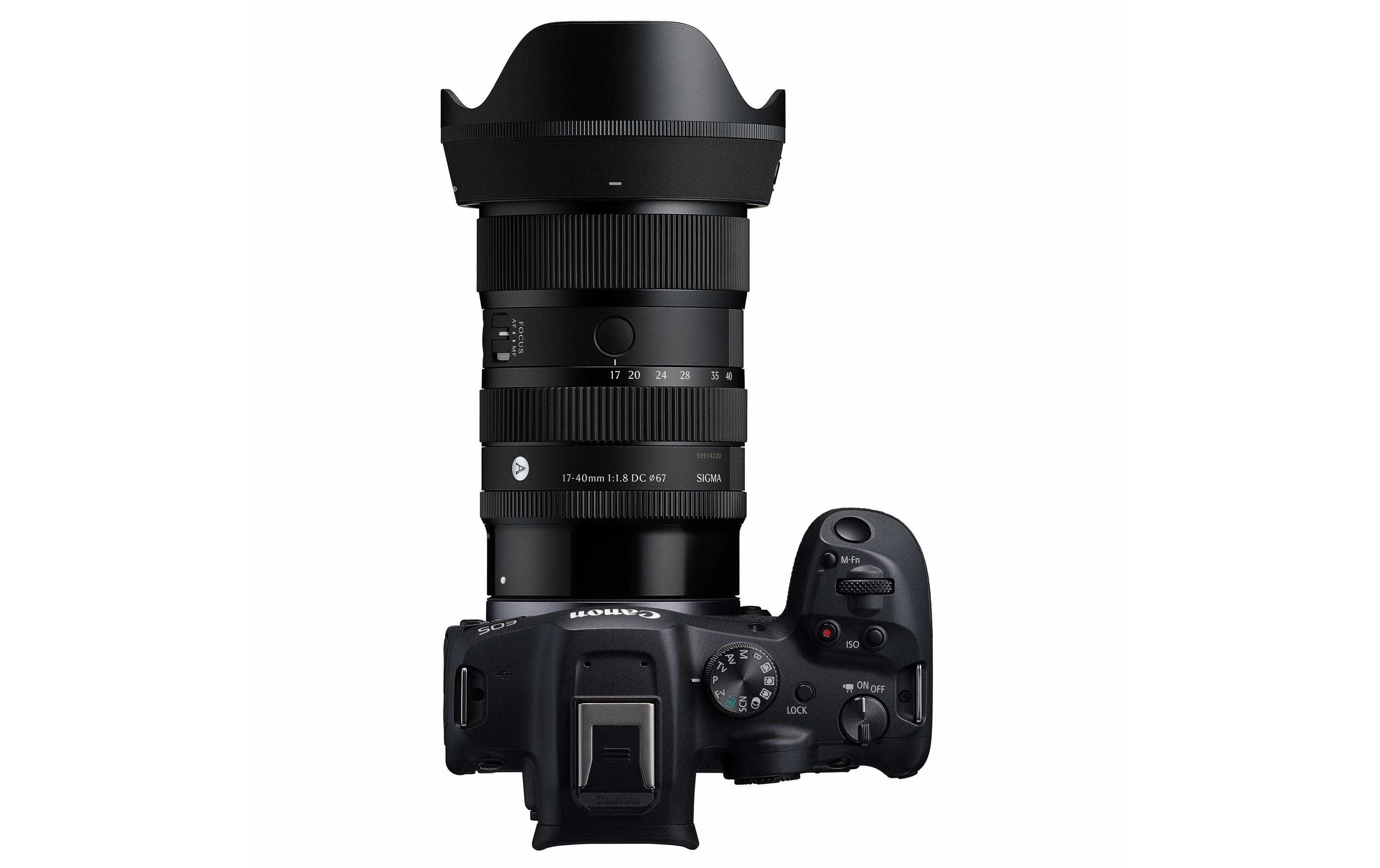 Zoomobjektiv 17-40mm F/1.8 DC Art Canon RF<br>Standard-Zoomobjektiv mit grosser Blendenöffnung
