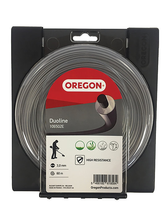 Fil de débroussailleuse Rond DUOLINE Bi-matière Diamètre 3 mm L.60M OREGON