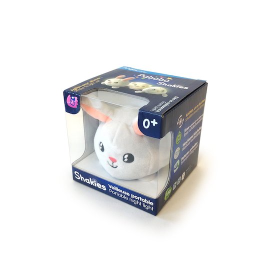 Peluche Veilleuse Shakie   Lapin        de               Pabobo