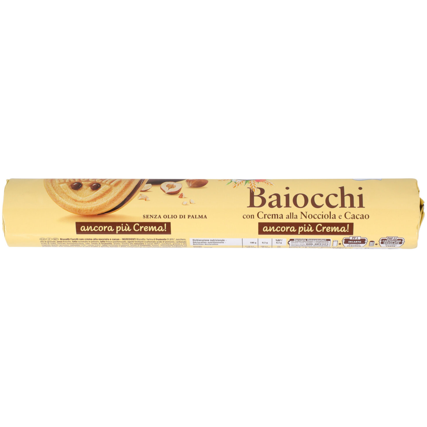 Mulino Bianco Baiocchi Tubo