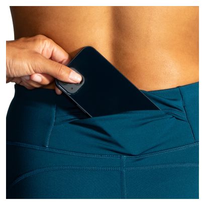 Collant thermique Brooks Momentum Thermal Bleu Femme