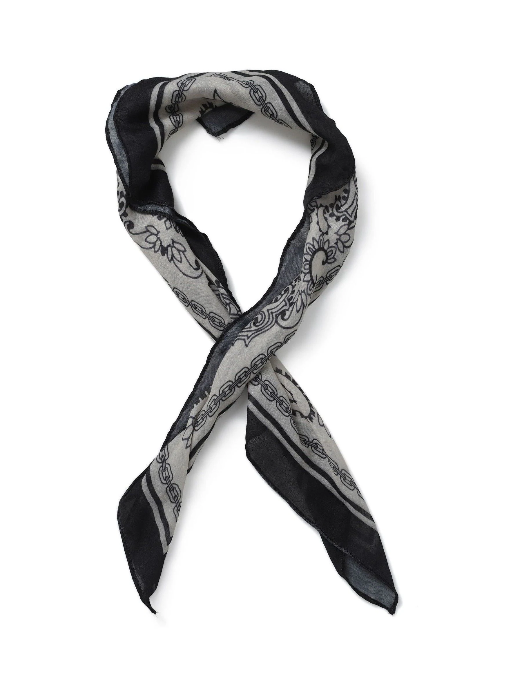 Aela Modern Western Black Scarf