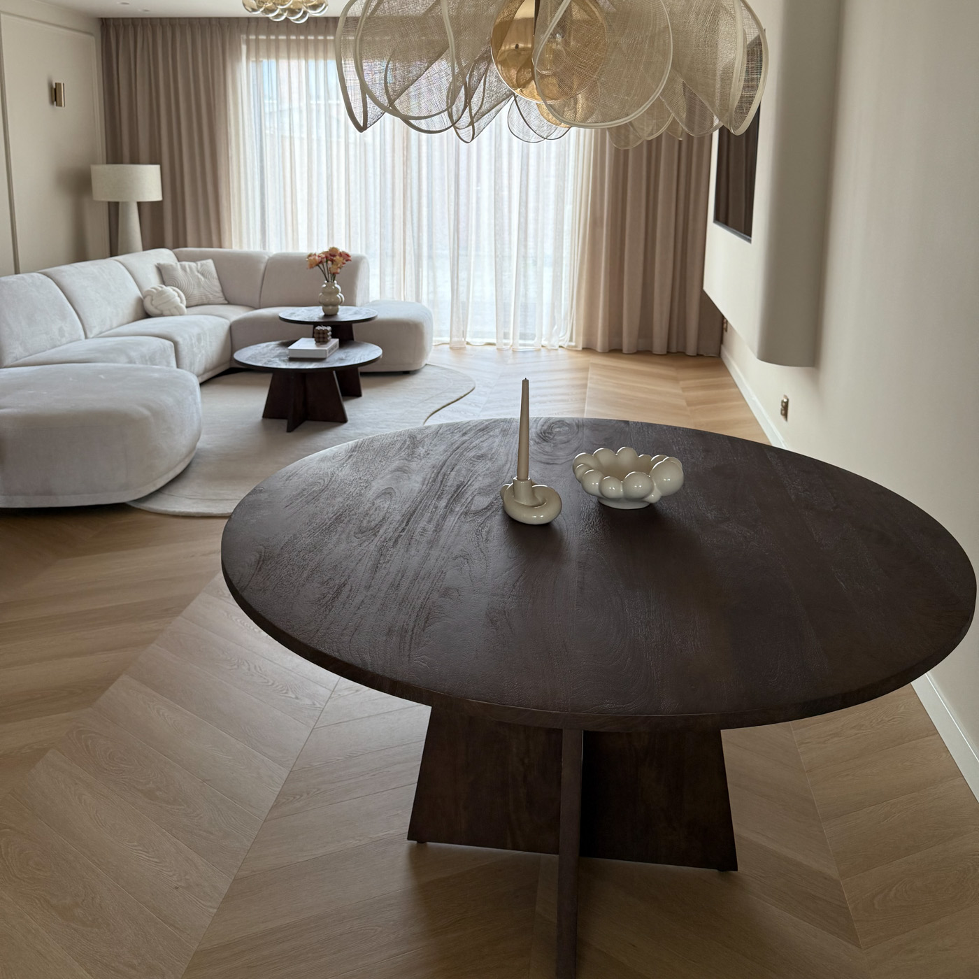 Eetkamertafel Bergen 120 cm