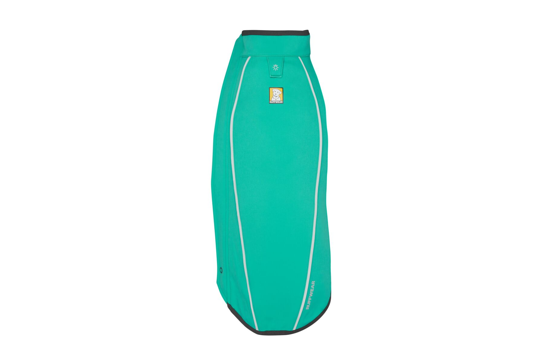 Veste imperméable cloud chaser™ avec manches et fermeture éclair. Couleur: aurora teal (sarcelle), taille: l