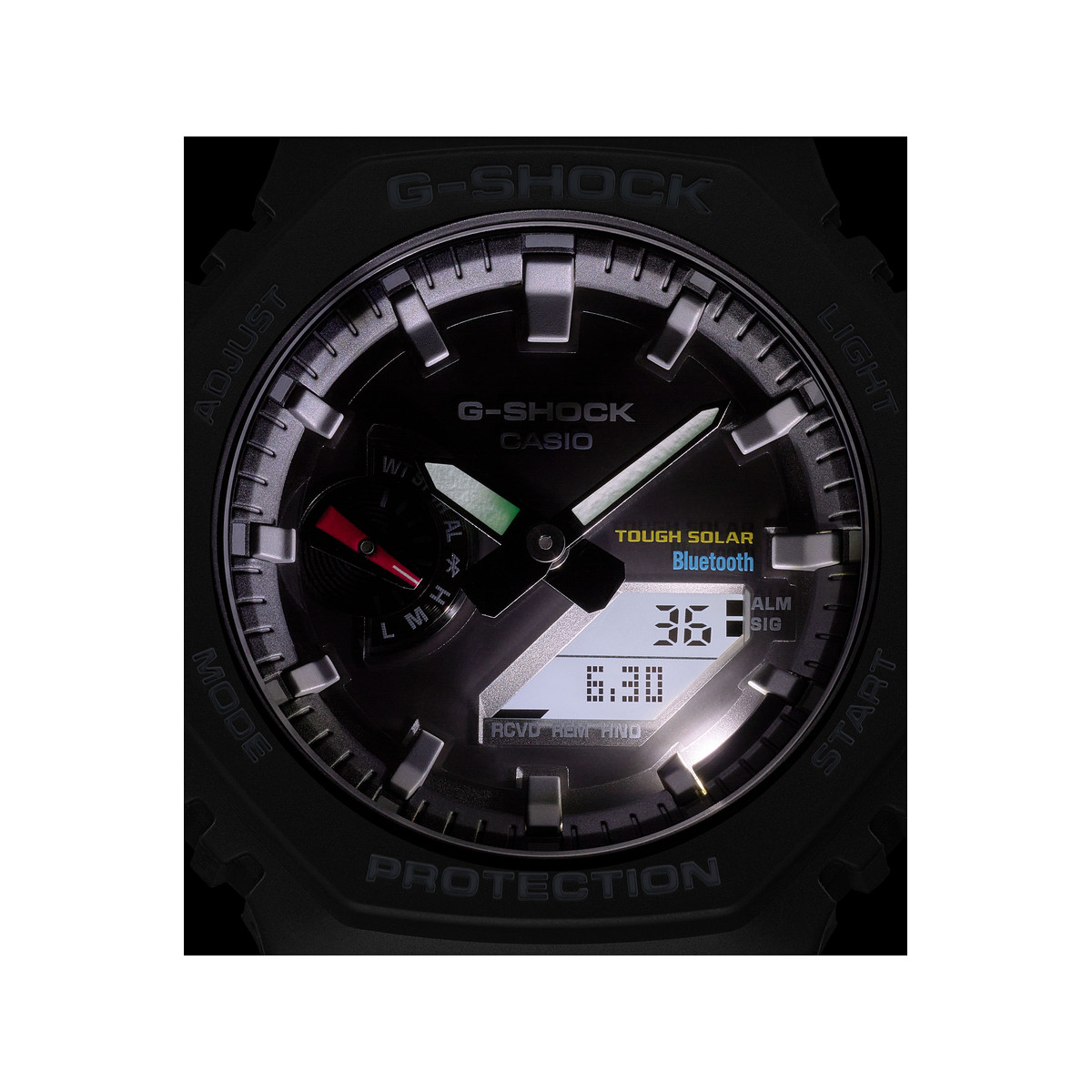 Montre G-SHOCK homme résine bracelet résine noire