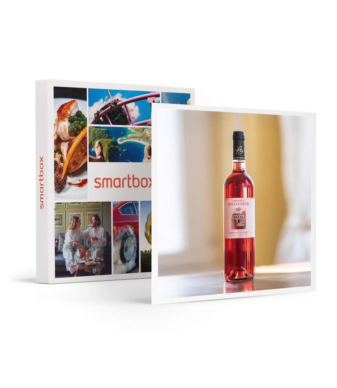 Sélection de 4 bouteilles de vins de Bordeaux à savourer chez soi - SMARTBOX - Coffret Cadeau Sport & Aventure