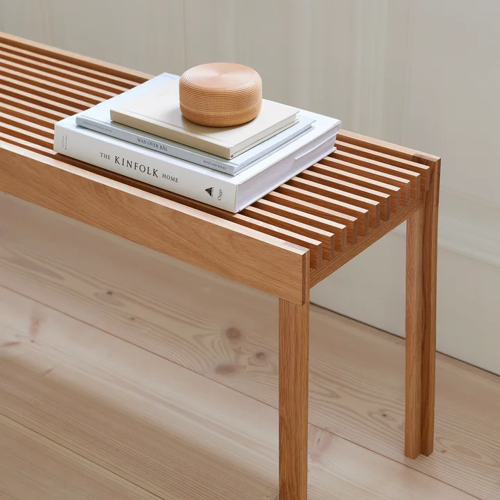 Form & Refine - Lightweight Bank, Eiche natur