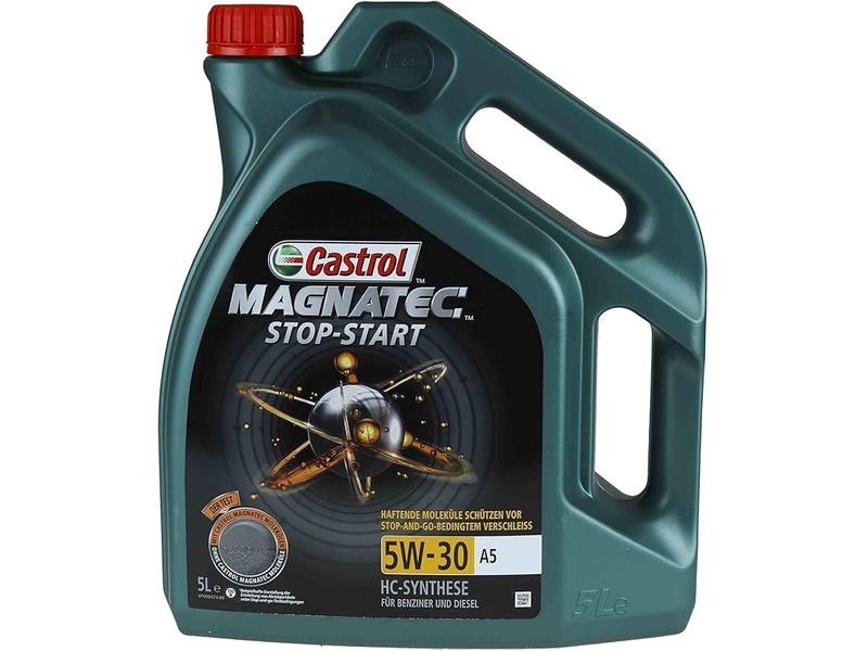 Castrol Motorenöl Magnatec Stop-Start 5W-30 A5 4 l Schutz vor Verschleiss durch Stop-and-Go-Verkehr