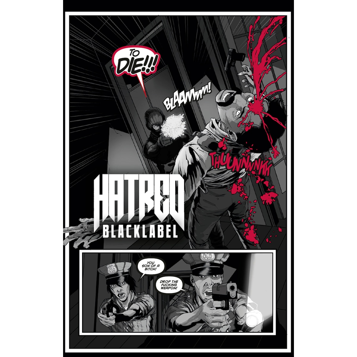 Hatred: Black Label - comic book - PC Windows,Mac OSX,Linux