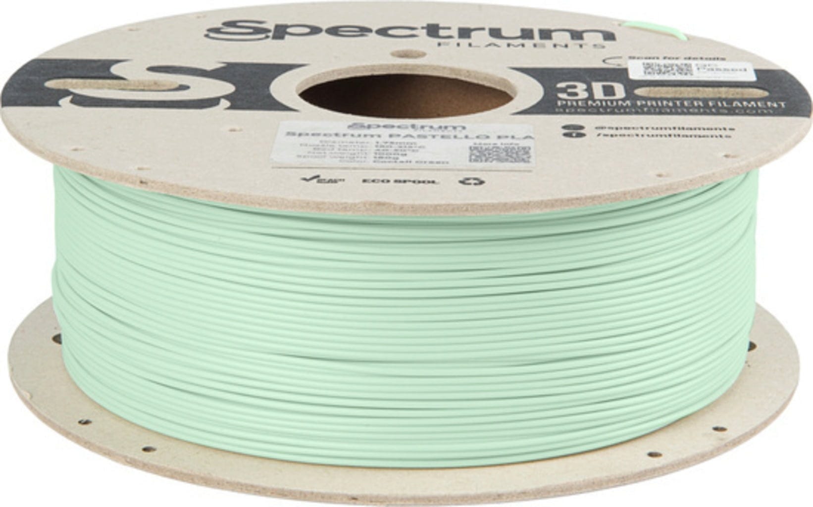 Spectrum  Pastello PLA Coctail Green, 1,75 mm / 1000 g    Pastellfarbenes PLA in Coctail Green