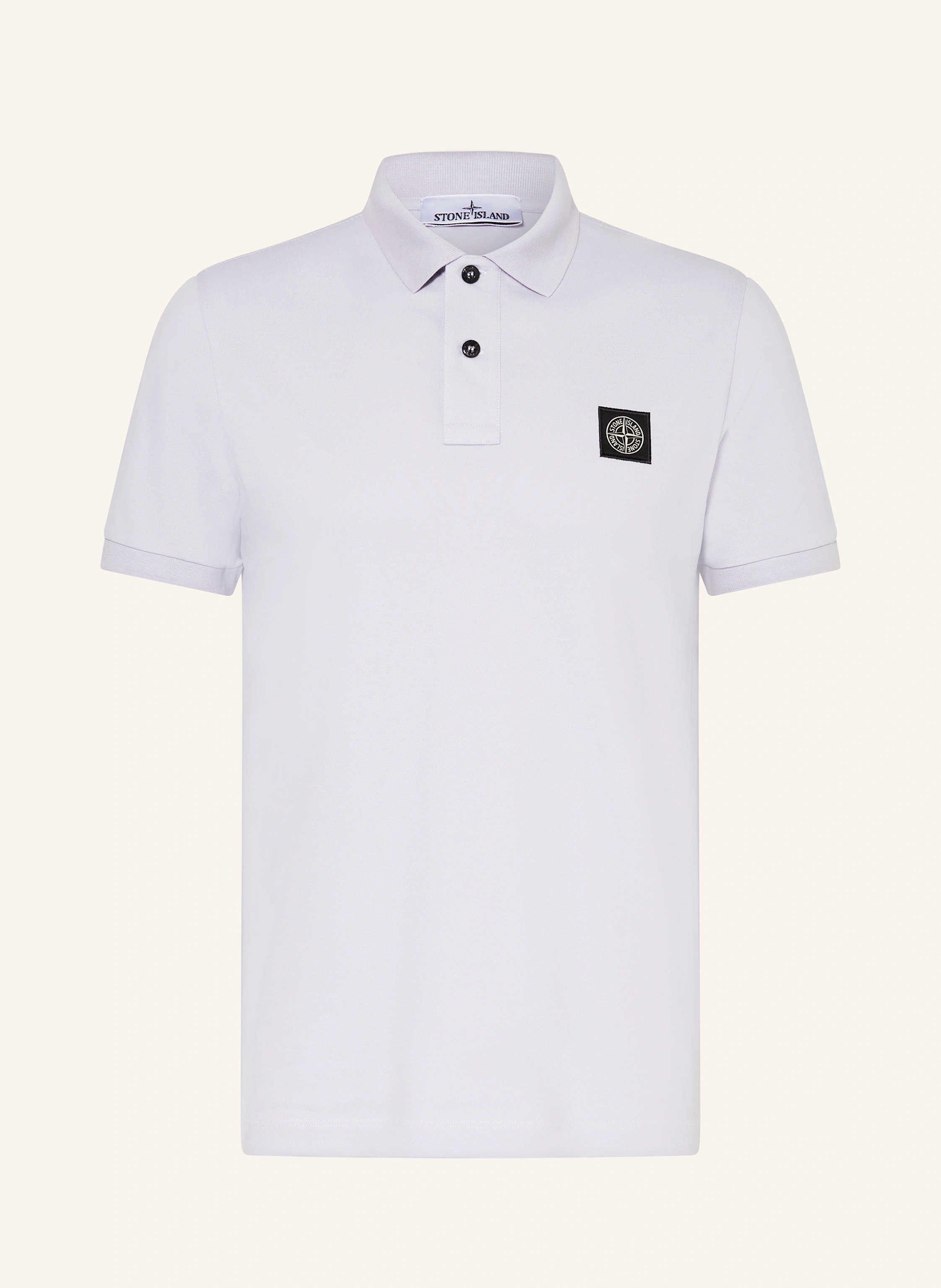 STONE ISLAND Piqué-Poloshirt Slim Fit