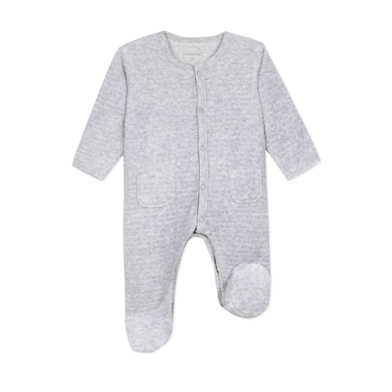 Dors-bien bébé velours en coton bio Absorba Aucune nuance