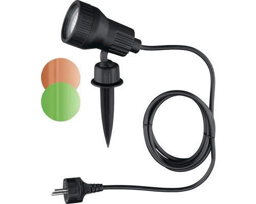LED buitenspot 3W H Terra zwart