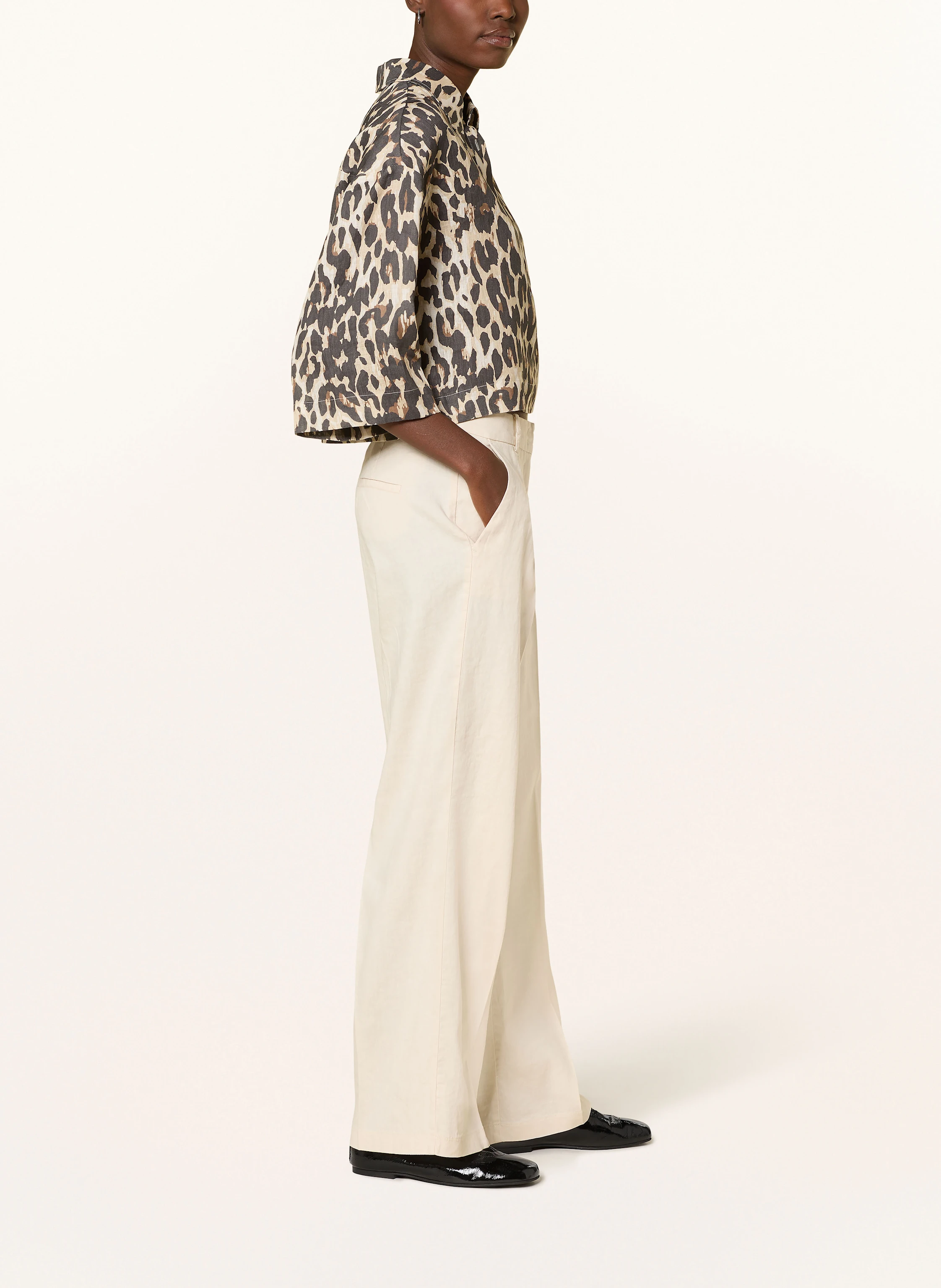 CAMBIO Marlenehose AMELIE mit Leinen