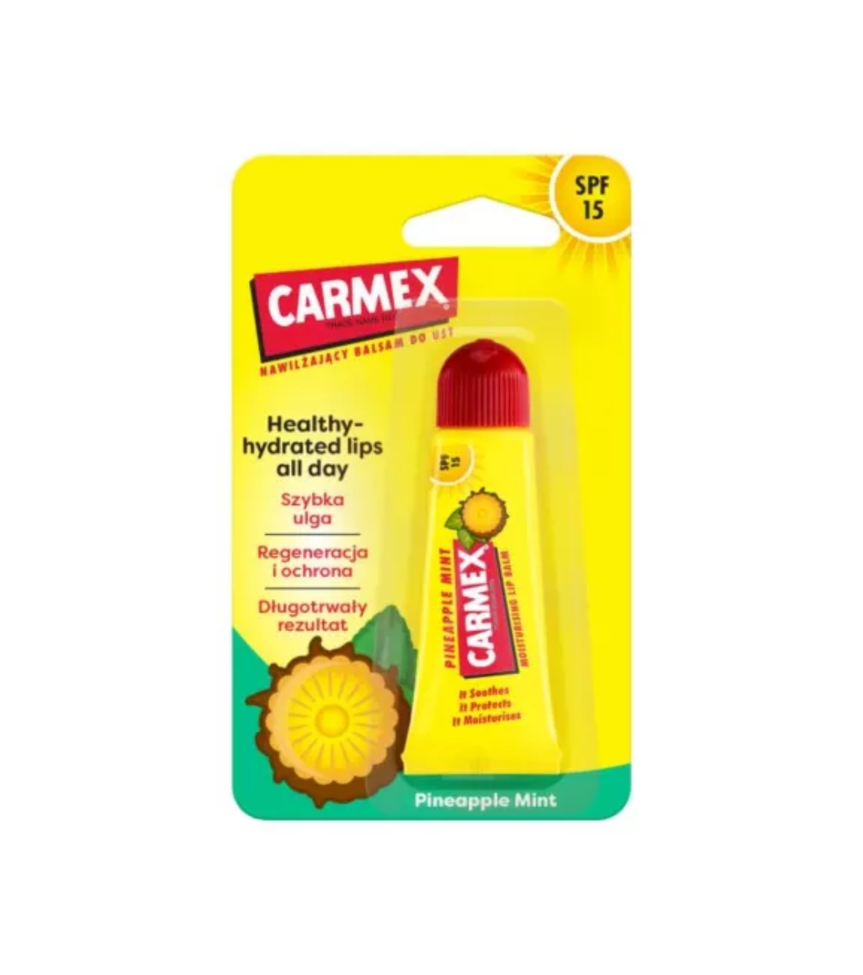 Carmex - Bálsamo Labial - Pineapple Mint