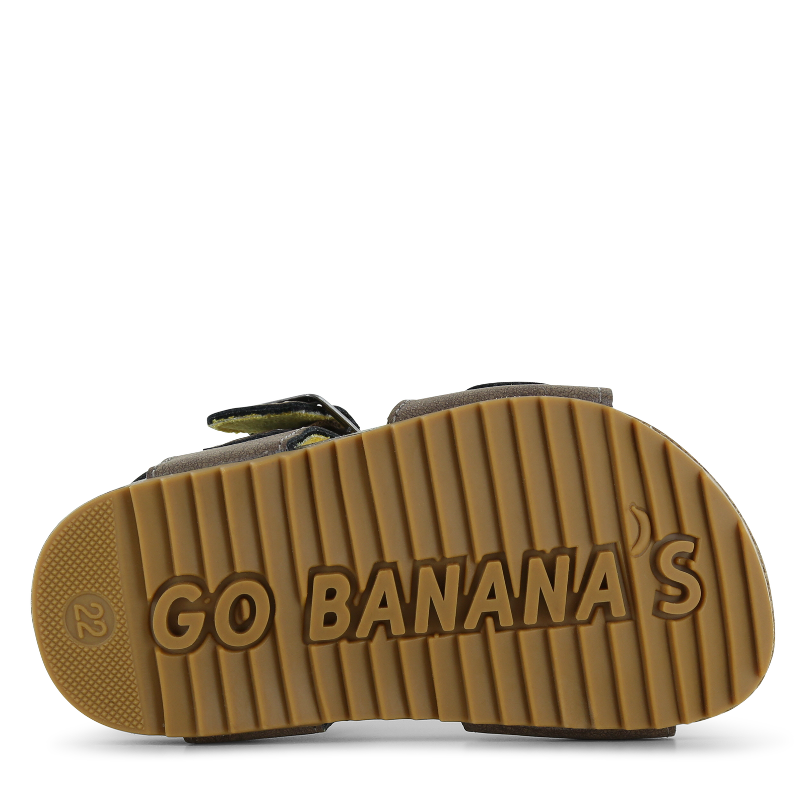 Go Bananas sandaal – Dark Taupe Microleer | Jongens schoenen