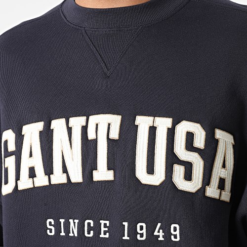 Sweat Crewneck Oversize USA 2006044 Bleu Marine