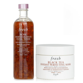 Fresh Fresh Black Tea Instant Perfecting Mask   Rose Deep Hydration Facial Toner