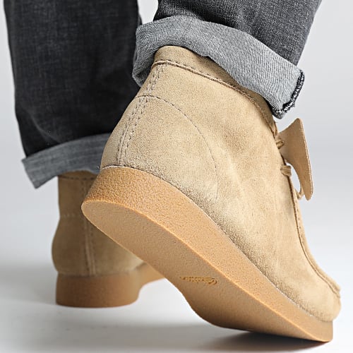 Chaussures Wallabee Evo Dark Sand Suede