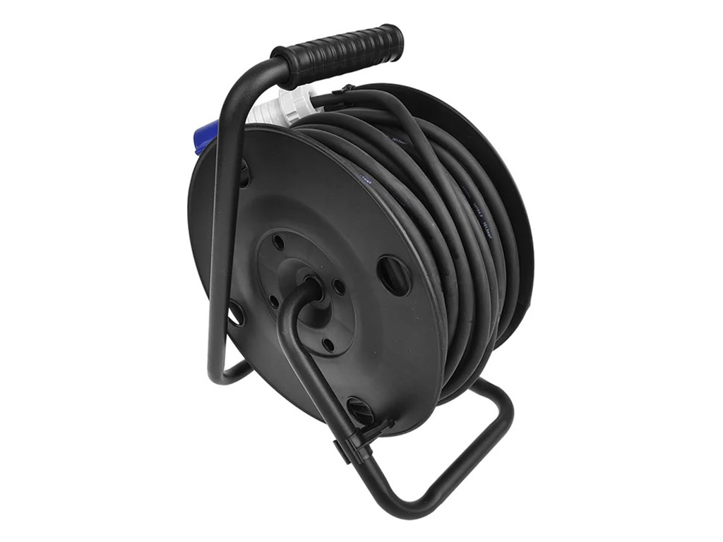 ProPlus CEE 25 meter camping kabelhaspel