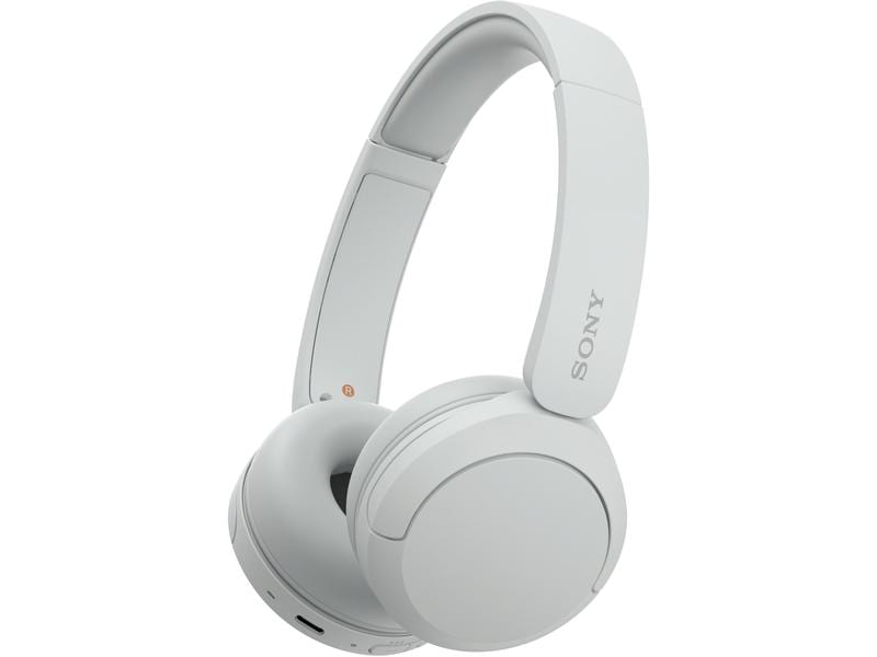 Sony Wireless Over-Ear-Kopfhörer WH-CH520 Weiss Kabelloser Bluetooth-Kopfhörer mit 50 Stunden Akkulaufzeit