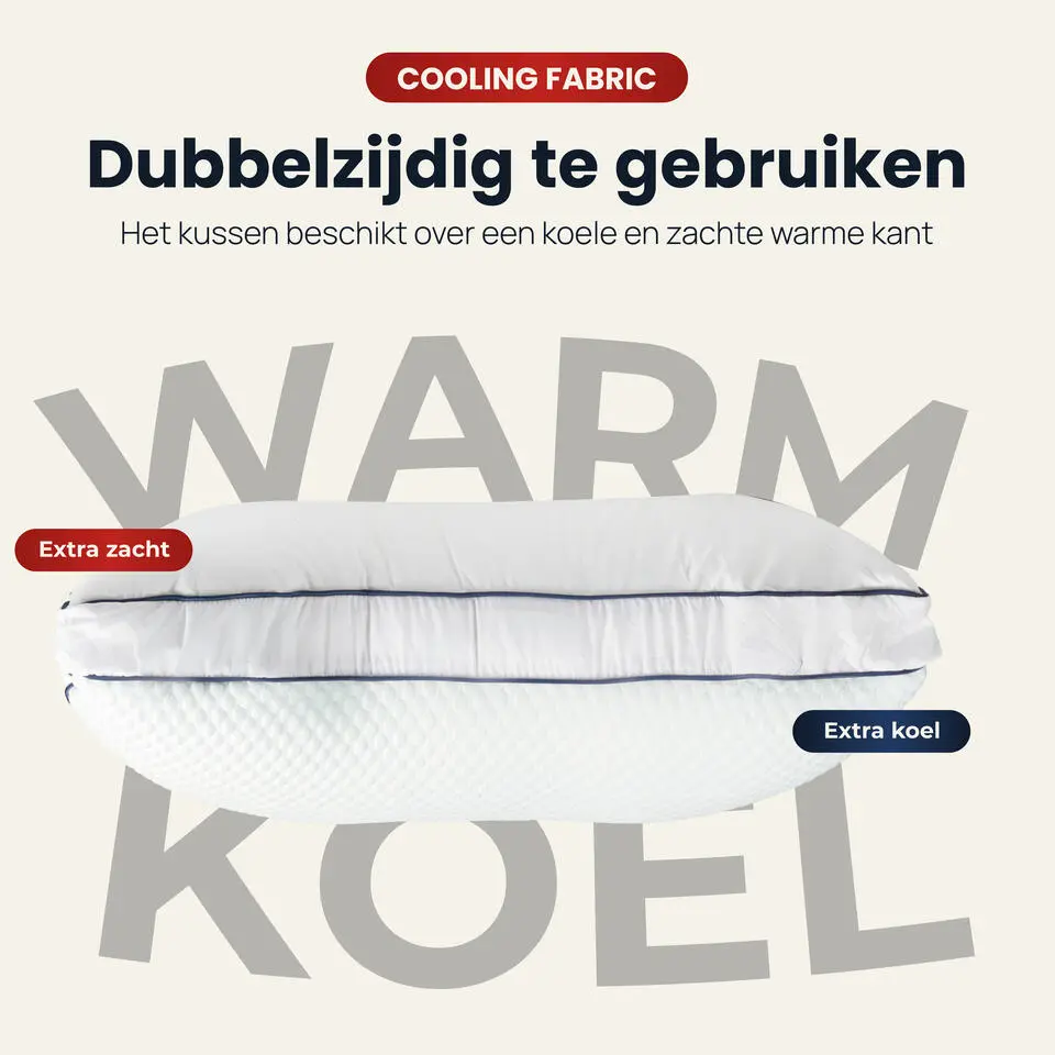 Troonz Hoofdkussen Dreamscape Plus - Ergonomisch - 60 x 70